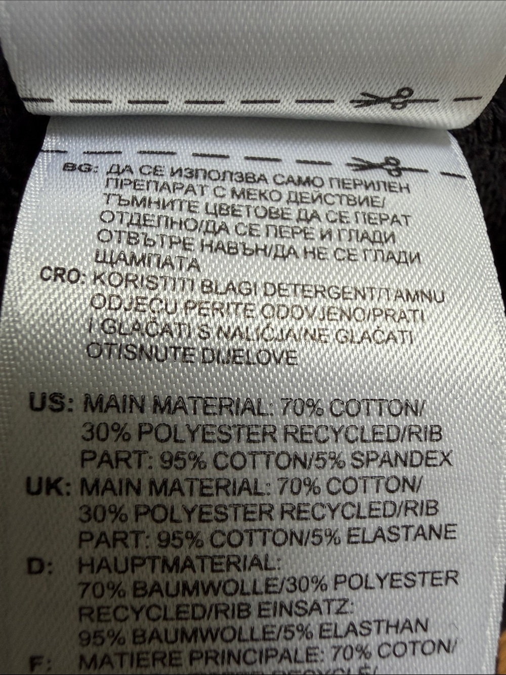 Adidas sz S Classic black white sporty sweatshirt dress - so soft - Picture 10 of 10